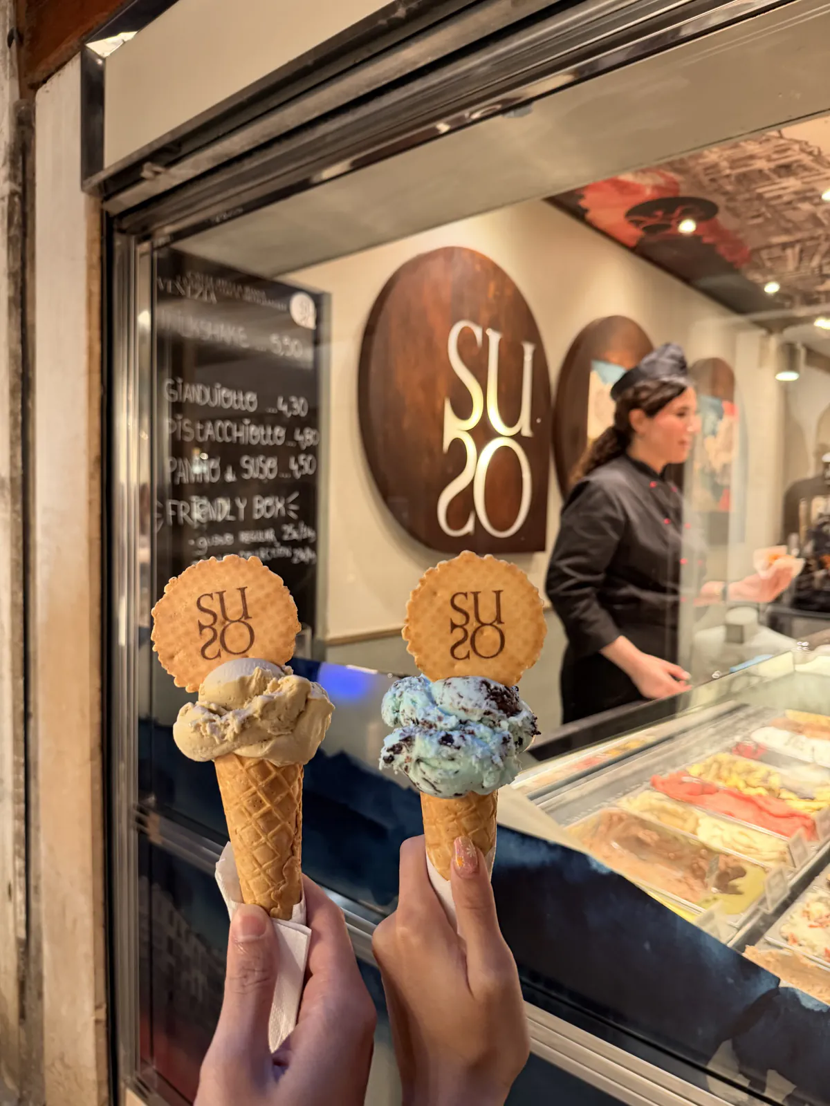 Gelato from Suso in Venice