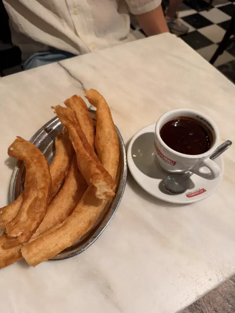 porras con chocolate ☕️