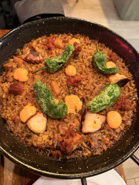 octopus paella
