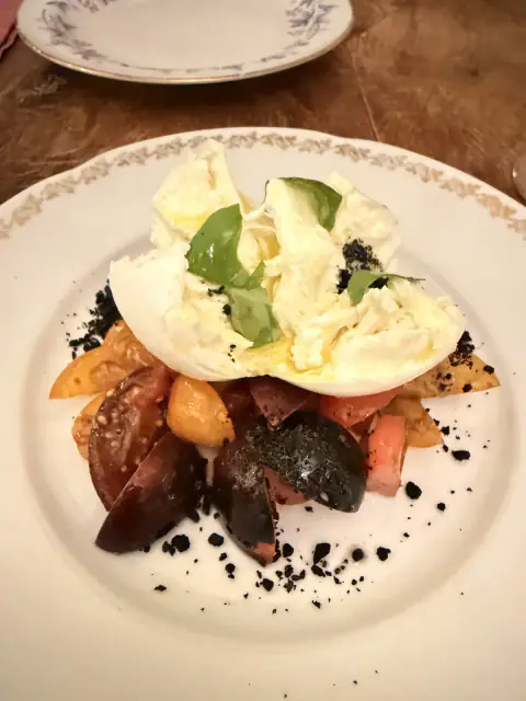 caprese salad!