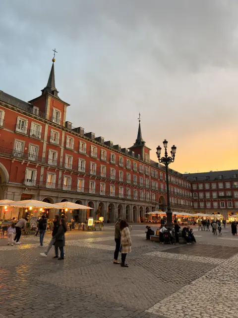 the plaza