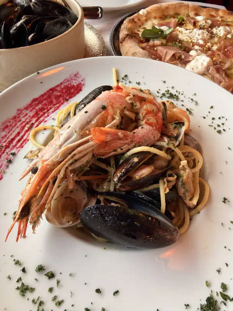 that seafood pasta 🍝