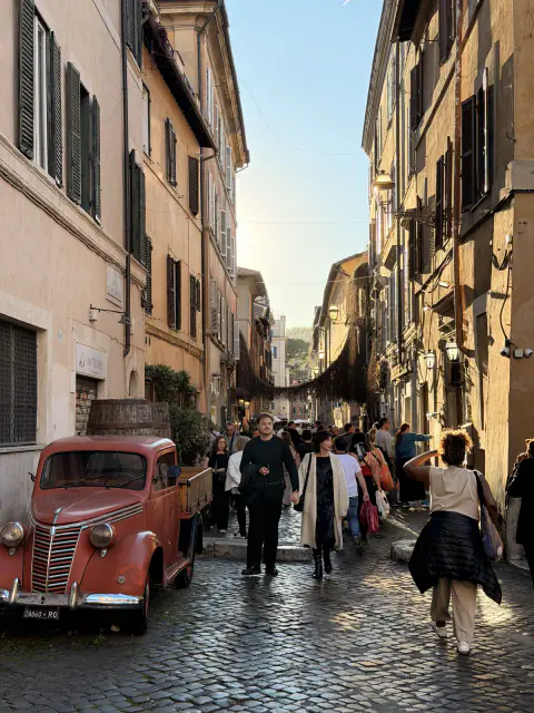 trastevere roads